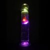 LED Vibrating Straight Cock - 20 cm - Transparent